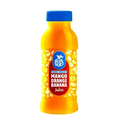 Blue Skies mango, orange and banana juice, 500 ml