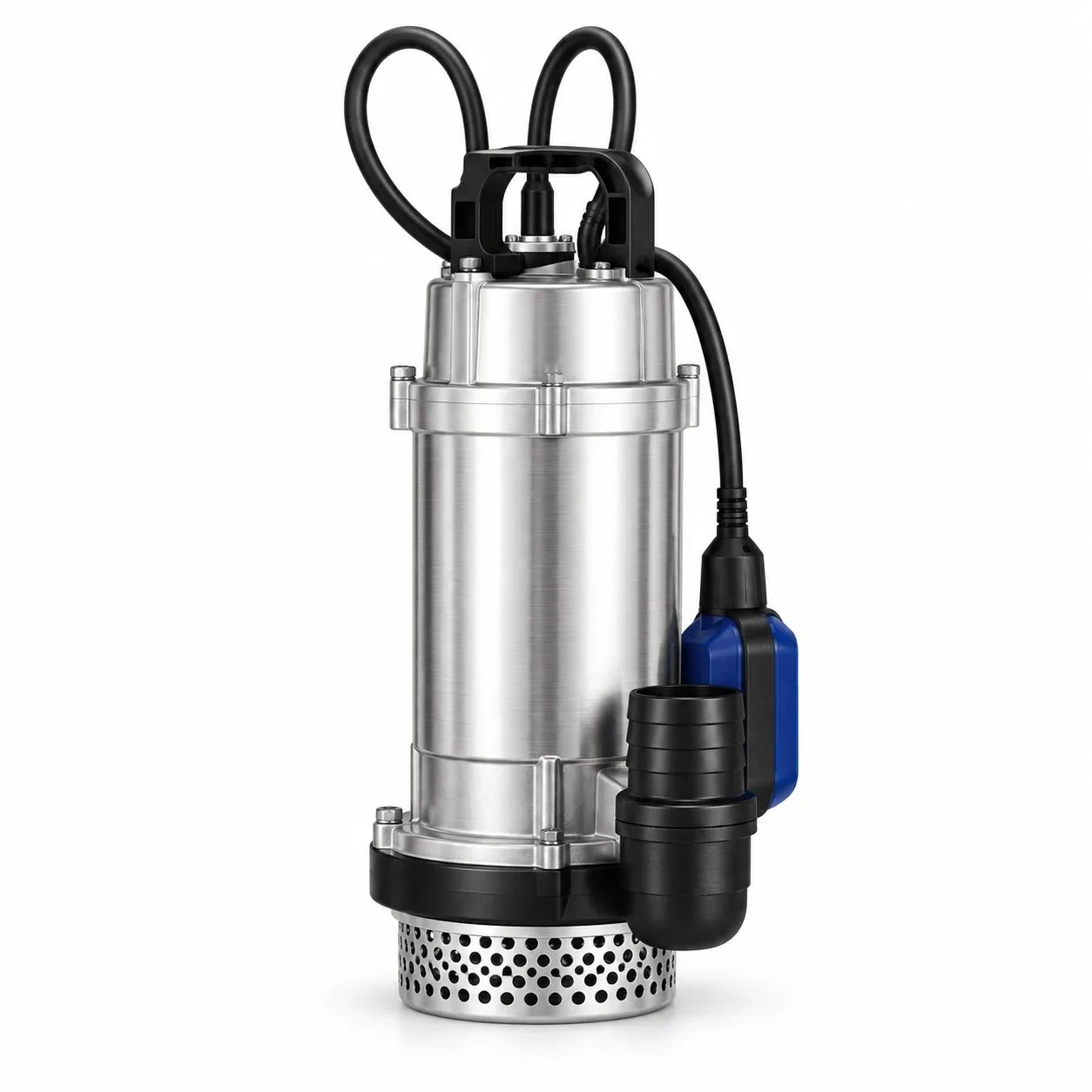 Comet 1 HP submersible clean-water pump with float switch, QXD10-16-0.75(A)