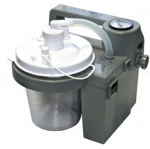 DeVilbiss VacuAide 7305 portable suction machine, 800 ml bottle