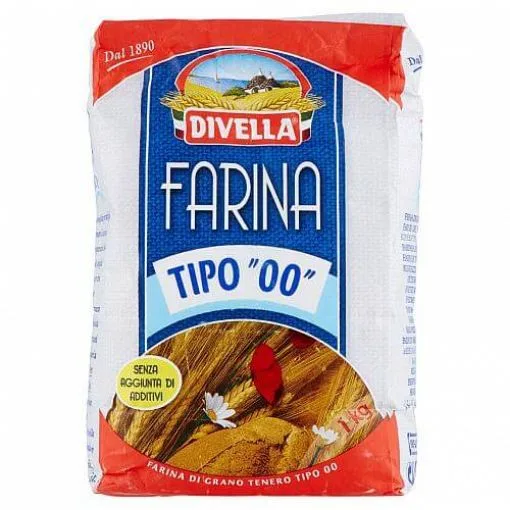 Divella type 00 wheat flour, 1 kg