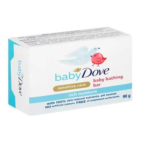 Dove Baby sensitive soap bar, 90 g