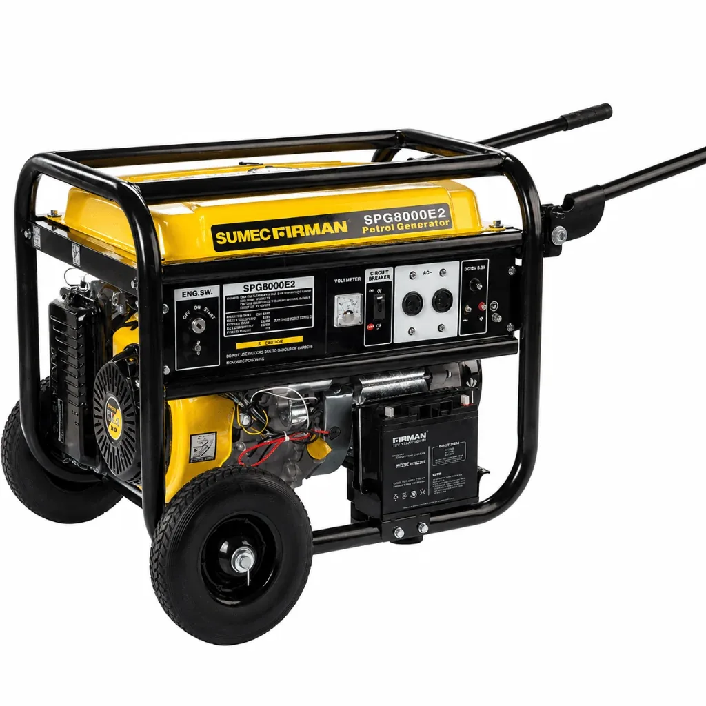 Sumec Firman SPG8000E2 Petrol Generator, Electric Start