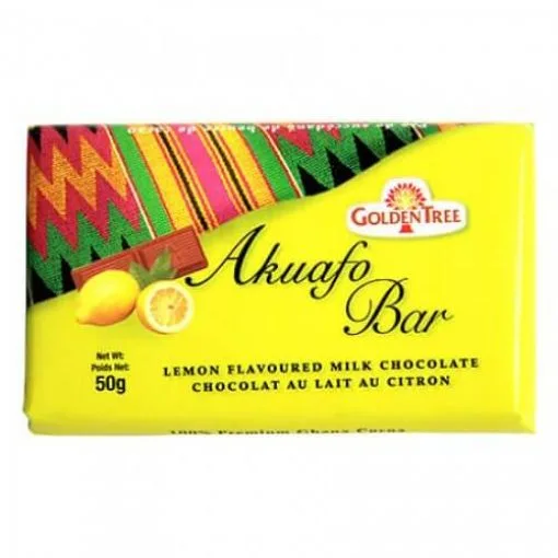 Golden Tree Akuafo chocolate bar, 100 g