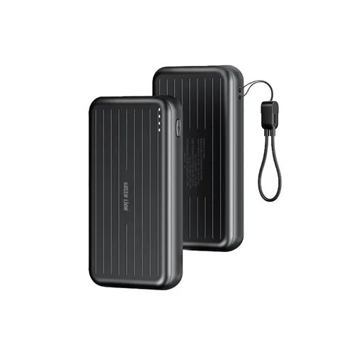 Green Lion Dynamo 10,000 mAh Power Bank, PD 35 W