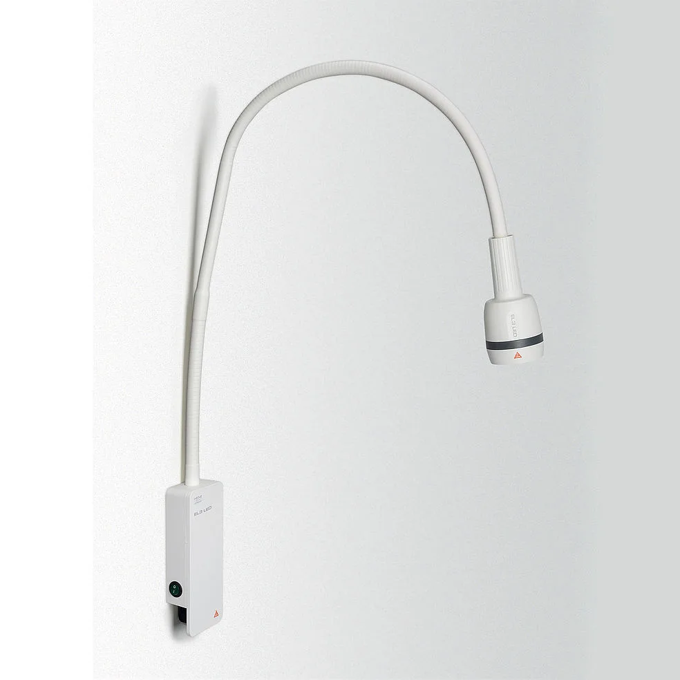 HEINE EL3 LED examination light with wall mount