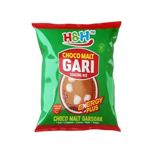 H&H choco 4 in 1 gari soaking mix, 120 g