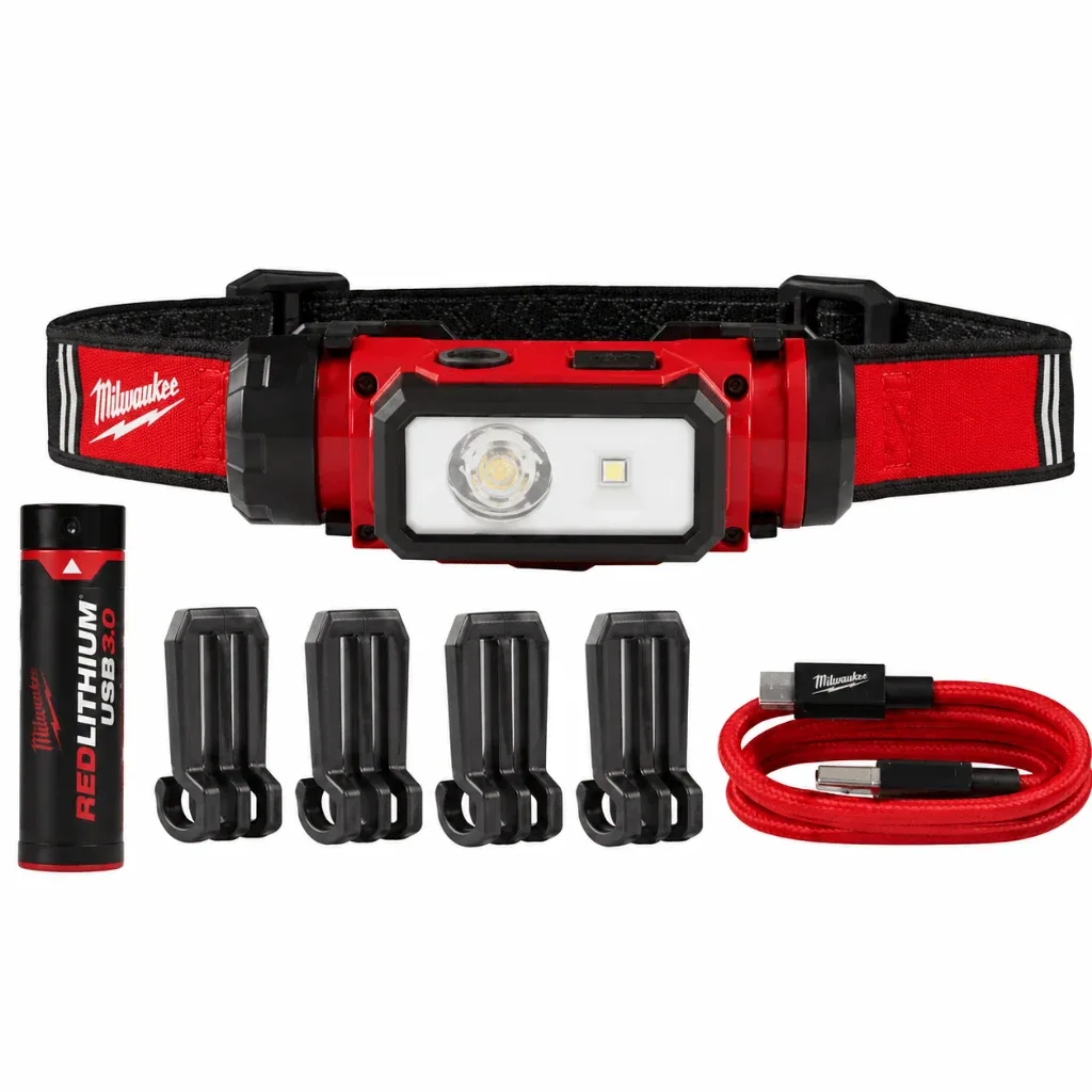 Milwaukee L4 HL2 600 lm USB Rechargeable Headlamp