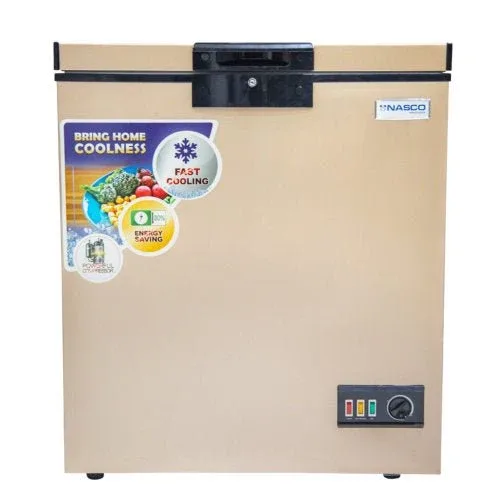Nasco 100 L Chest Freezer, Gold