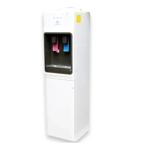 Nasco 2-Tap Water Dispenser with Cabinet, White