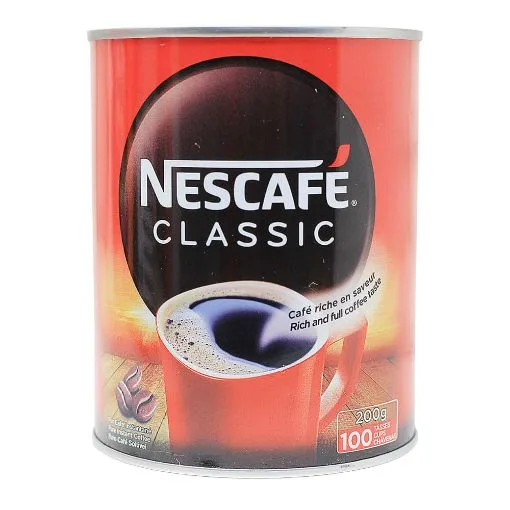 Nescafe Classic instant coffee, 200 g tin