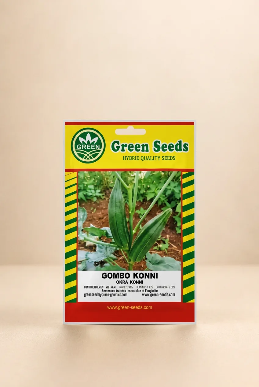 Okra Konni seed, 100 g