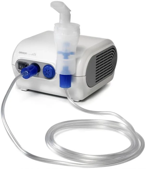 Omron compressor nebuliser with adult and child masks
