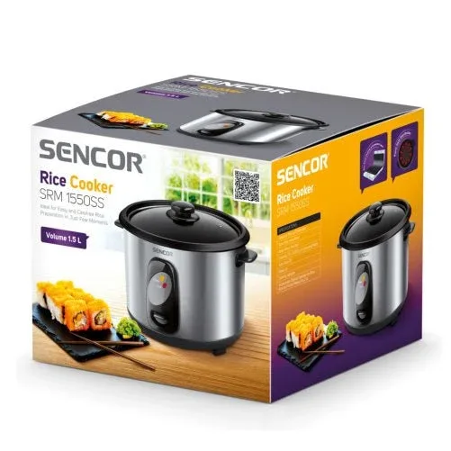 Sencor SRM 1550SS Rice Cooker 1.5 L