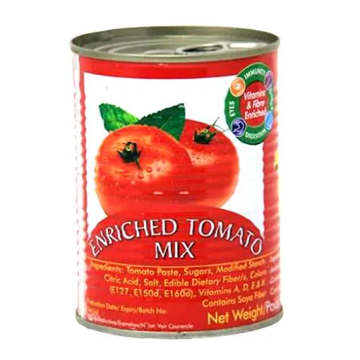 Tasty Tom tomato paste, 400 g tin