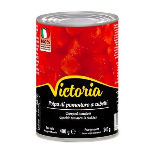 Victoria chopped tomatoes, 400 g can
