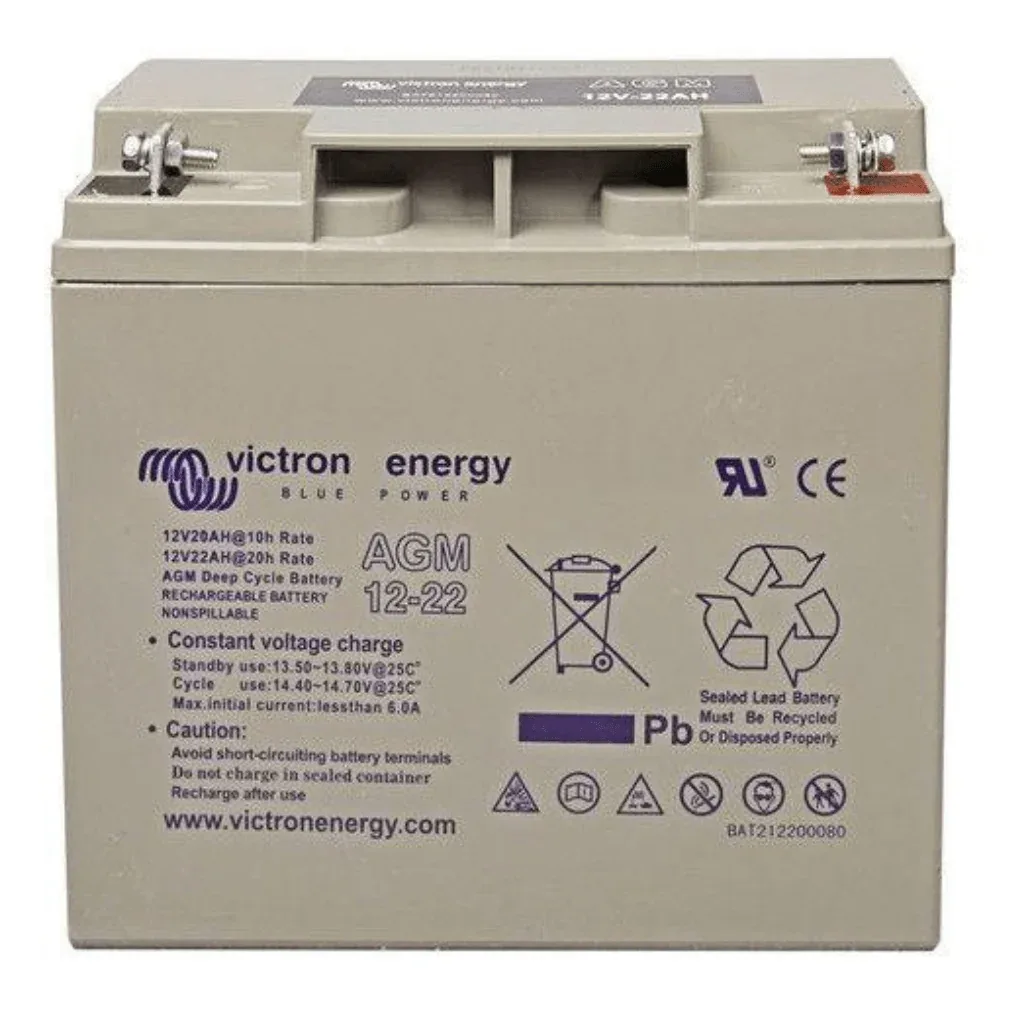 Victron Energy AGM Deep Cycle Battery 12 V 22 Ah