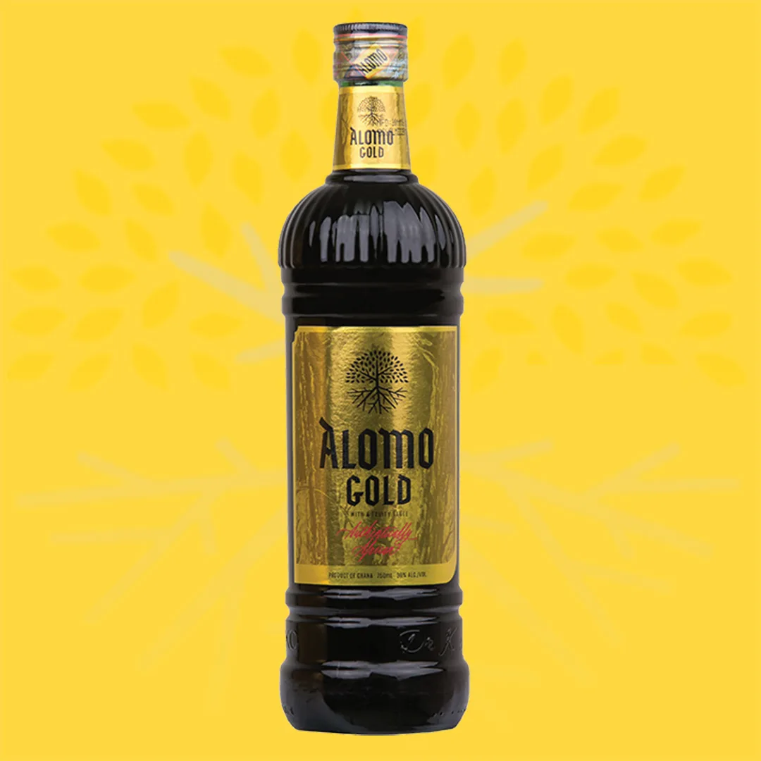 Alomo Gold, glass bottles