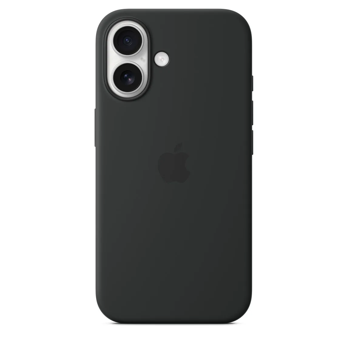 Apple iPhone 16 Silicone Case with MagSafe, black