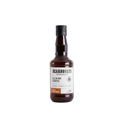 Beardburys Essentials shampoo ya yote kwa moja ml 250