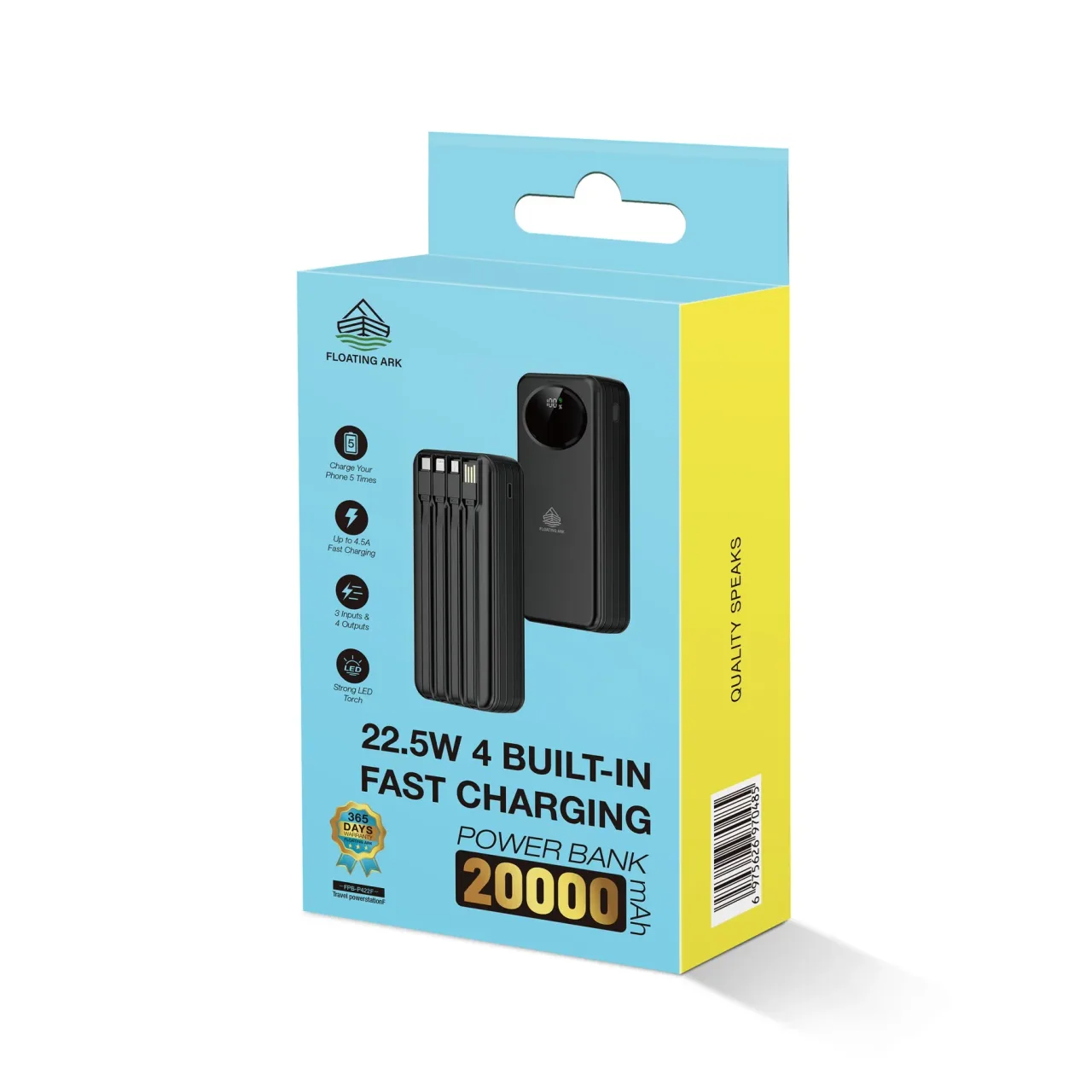 Floating Ark FPB-P422F power bank 20,000 mAh 22.5 W