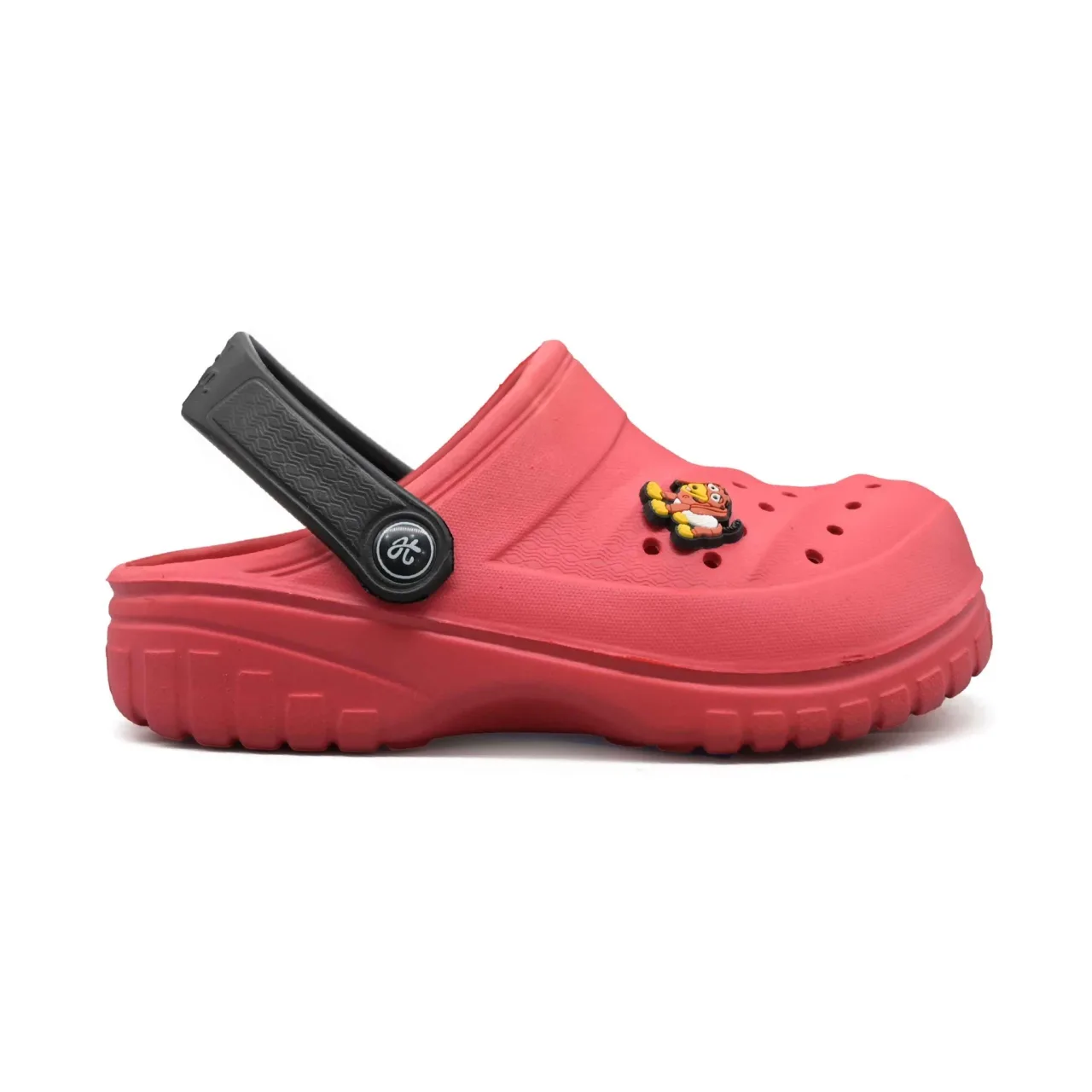 Hippies Puppy Kids’ Clogs, Red