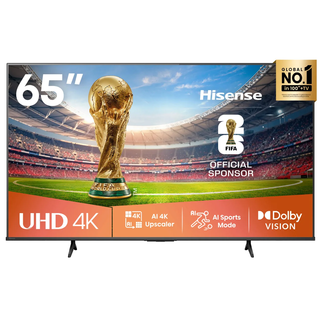 Hisense 65-inch 65A6Q 4K smart TV