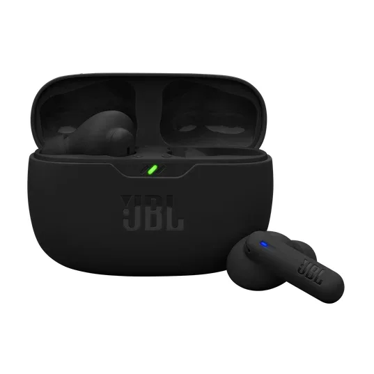 JBL Wave Beam 2 noise-cancelling earbuds, black