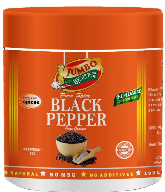 Jumbo Ground Black Pepper 50 g