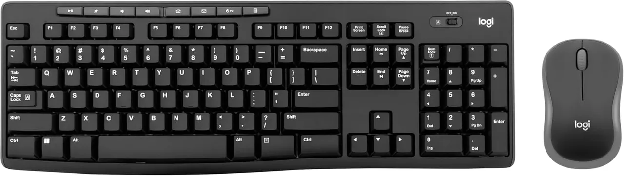 Logitech MK270 wireless keyboard and mouse combo