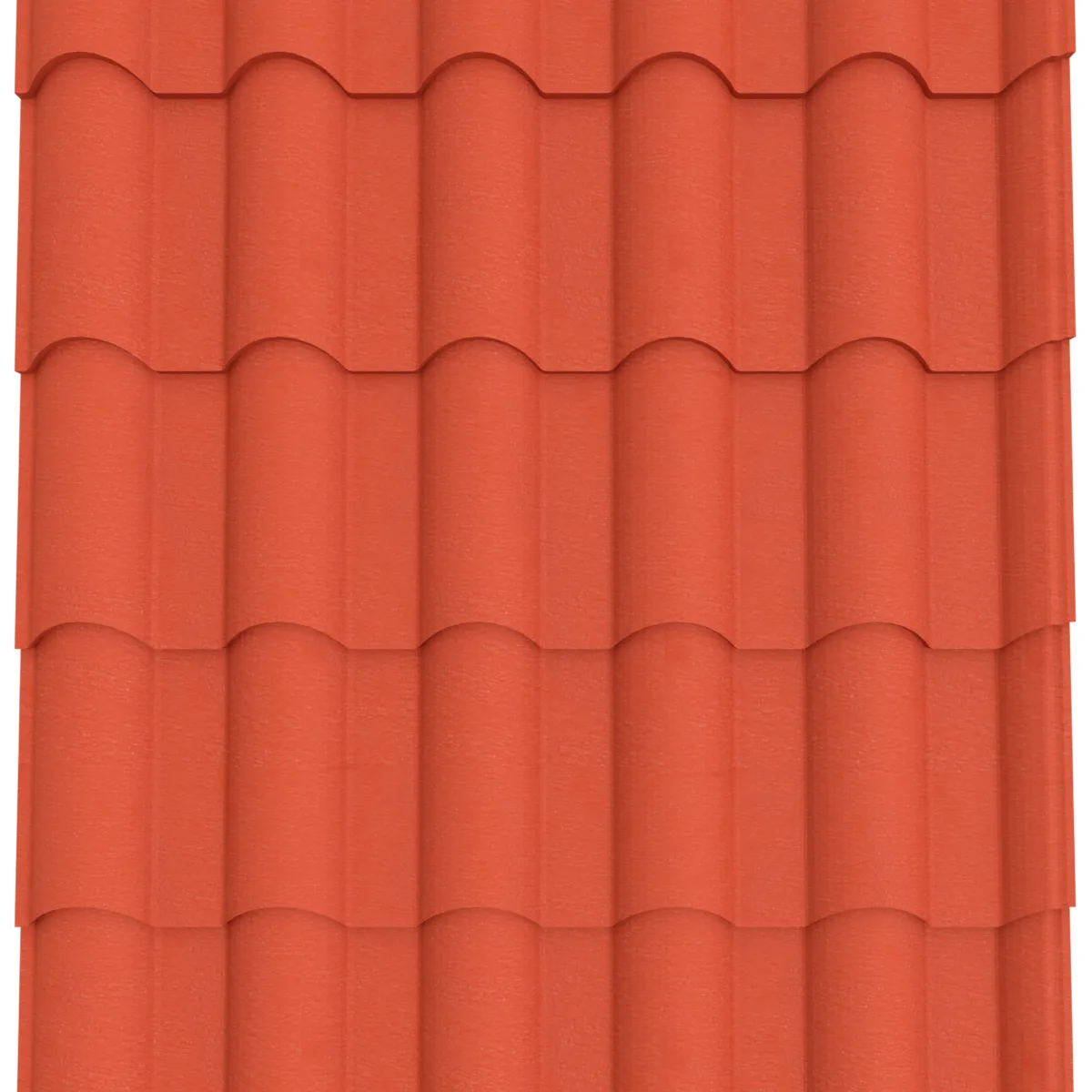 MRM Elegantile tile-profile roofing sheet, textured, 28 gauge, per metre
