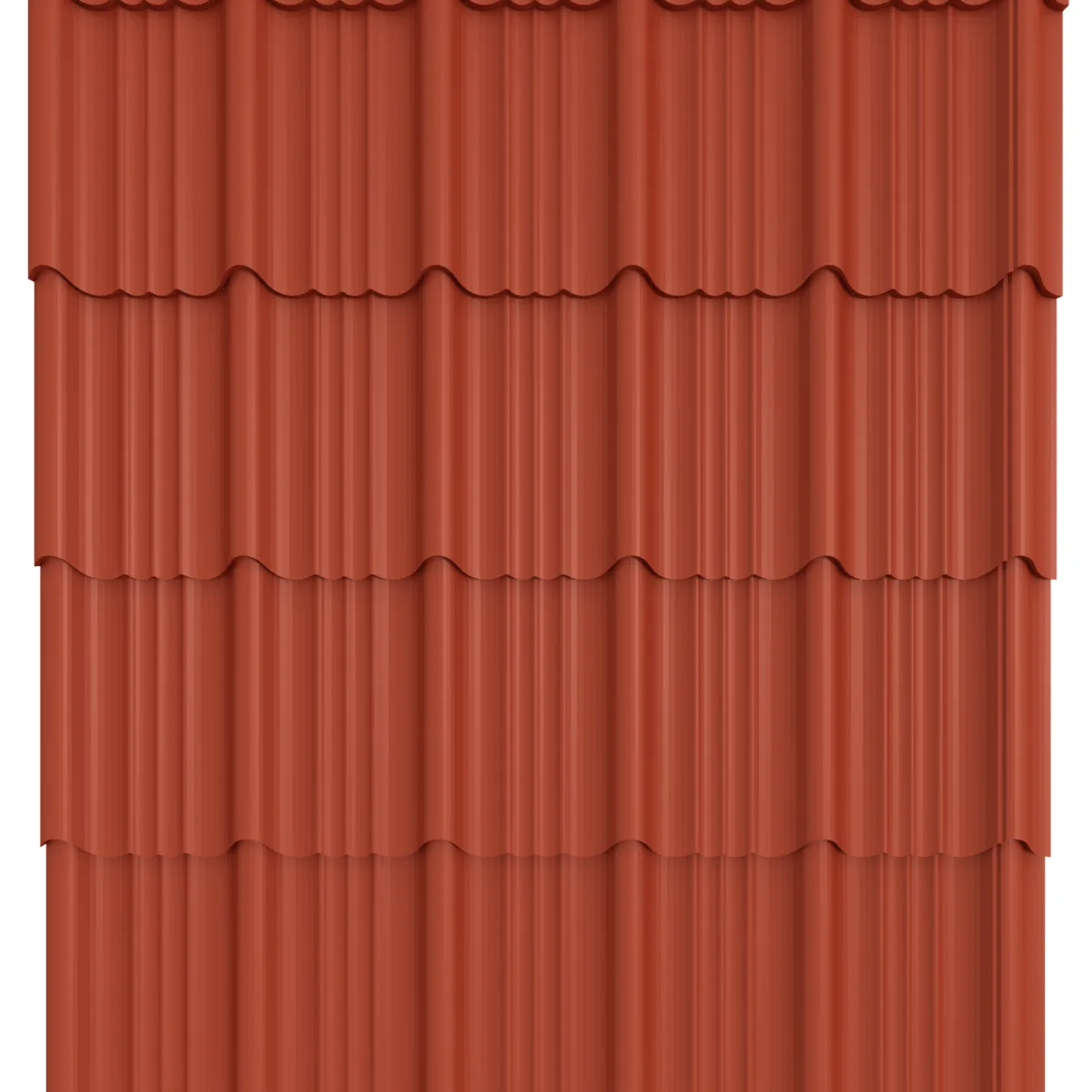 MRM Versatile tile-profile roofing sheet, 28 gauge, per metre