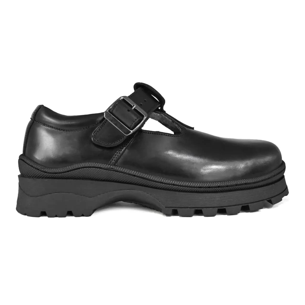 Shupavu Girls’ Leather School Shoes (sizes 2 to 8)