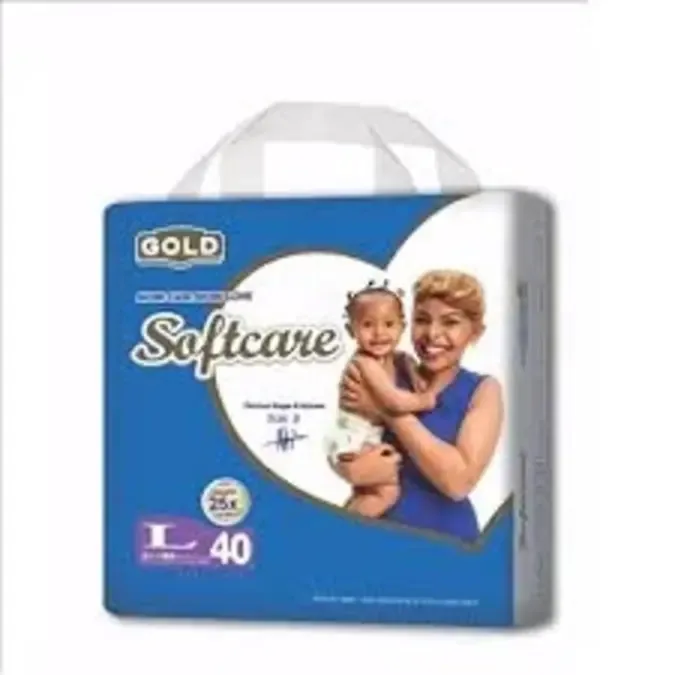 Softcare Gold nepi Maxi Large (kg 9 hadi 15), vipande 40