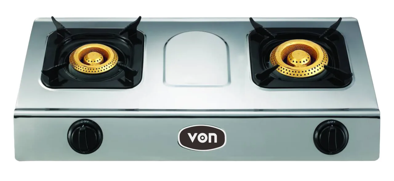 Von VCT-220DBCX 2-burner table-top gas cooker