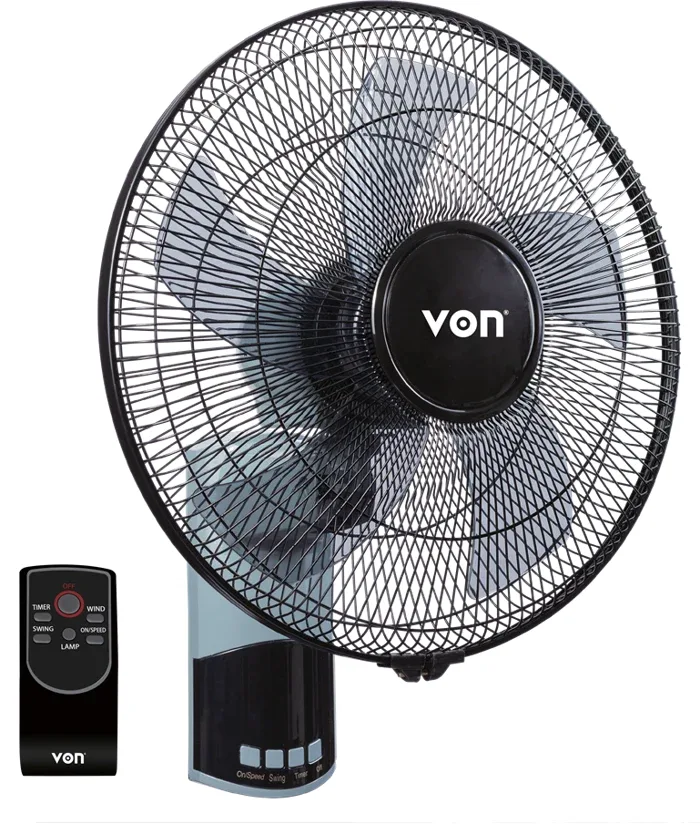 Von VFW-6605-DJK 16-inch wall fan 50 W with remote