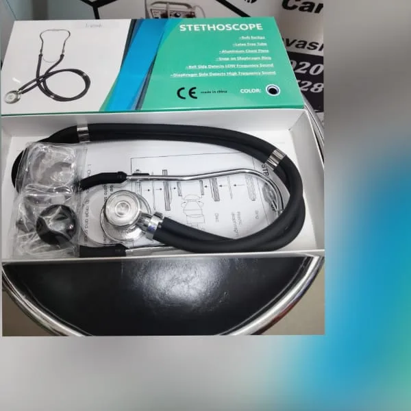 Double-tube stethoscope