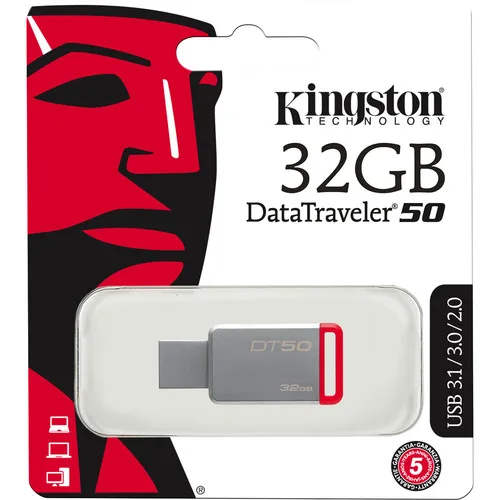 Flash ya Kingston DataTraveler 50 GB 32 USB 3.0