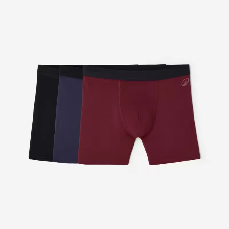 Men’s Breathable Microfibre Boxers, Pack of 3