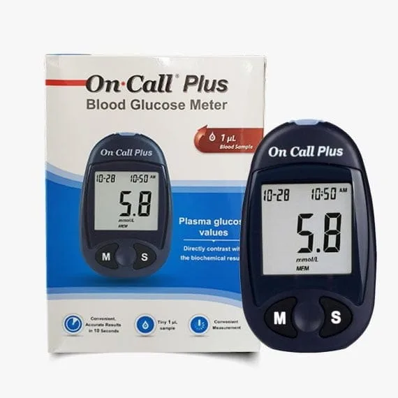 On Call Plus blood glucose meter, meter only