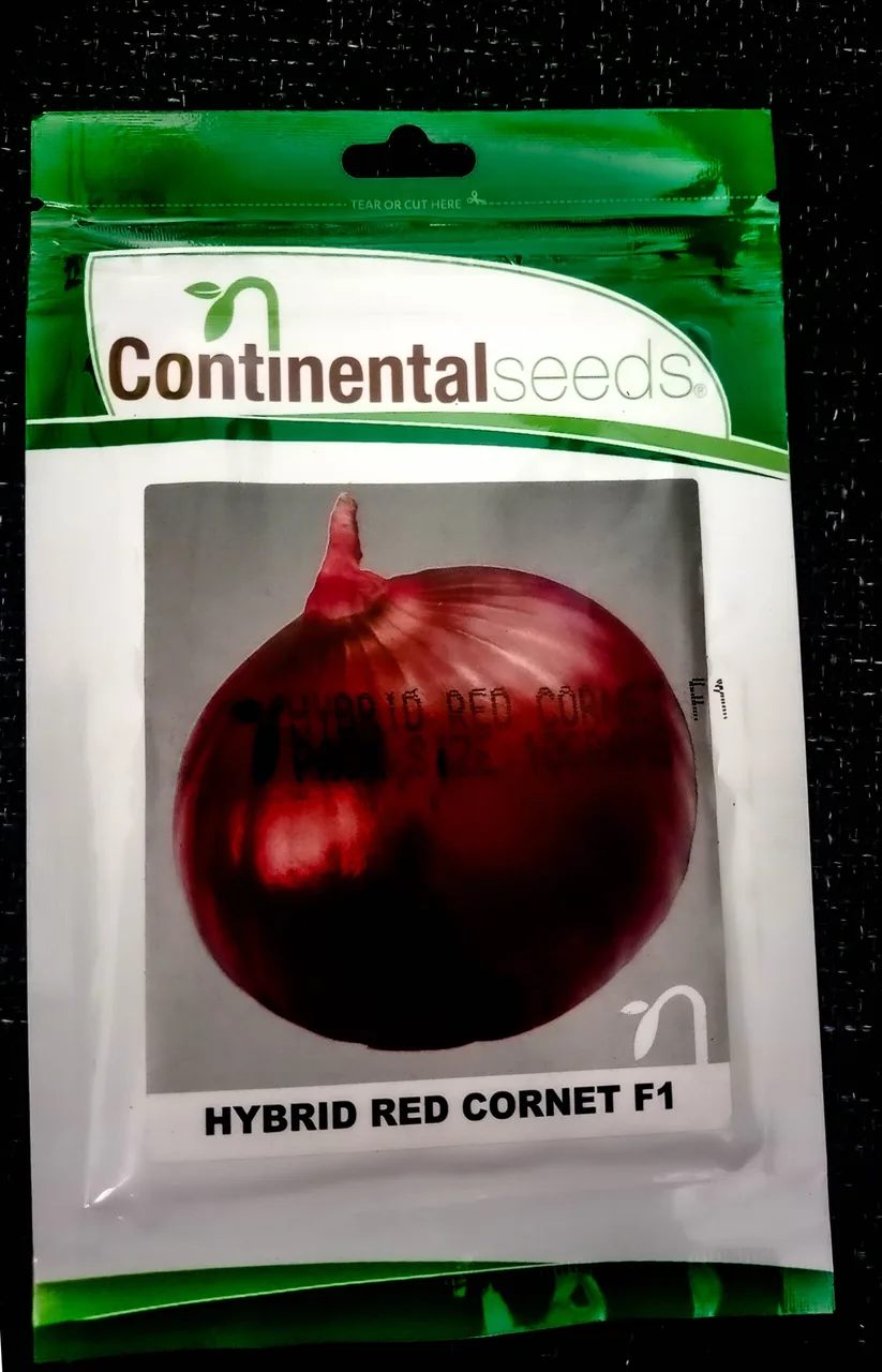 Continental Seeds onion Red Cornet F1 seed 50 g