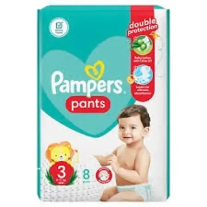 Pampers Pants Size 3 (6 to 11 kg), Jumbo Pack of 58