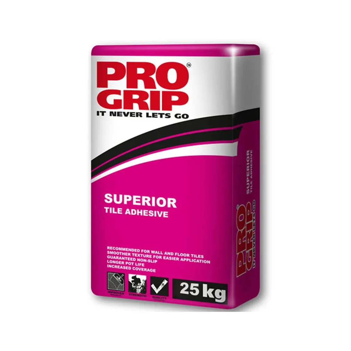 Pro Grip Superior ceramic tile adhesive 25 kg