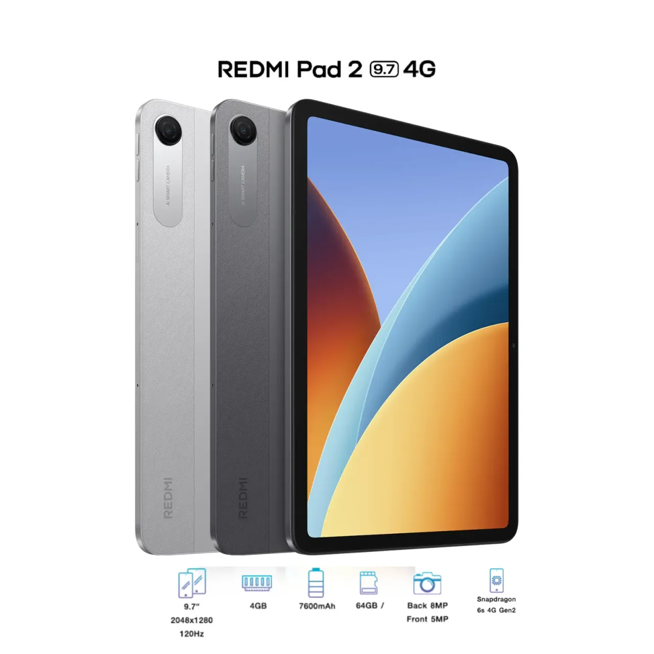 Xiaomi Redmi Pad 2 9.7-inch 4G 4 GB + 64 GB