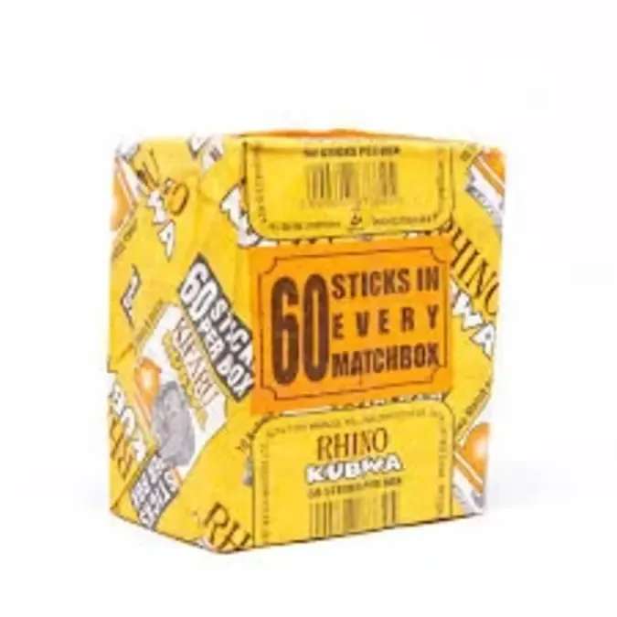 Rhino Kubwa Matches, 10 Boxes