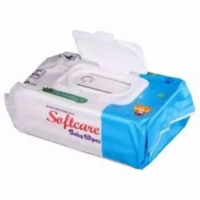 Softcare Baby Wipes, 80 Pieces