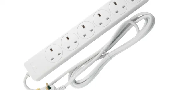 Extension ya Sollatek MultiGuard MGX-6U soketi 6 yenye kinga, m 3
