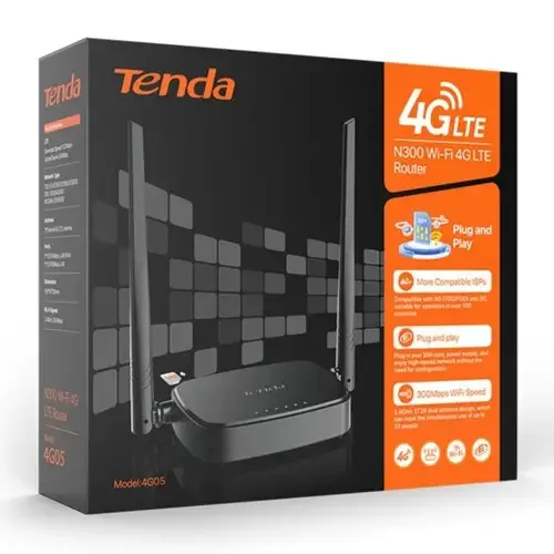 Router ya Tenda 4G03 Pro 4G LTE ya Wi-Fi