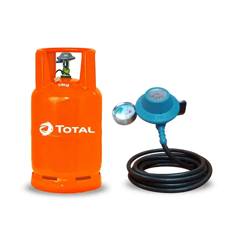 TotalEnergies seti ya gesi kilo 13 na regulator na mpira wa mita 2