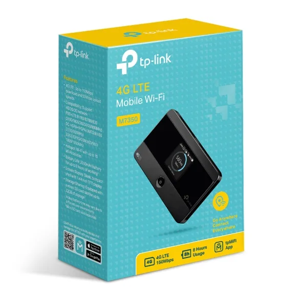 MiFi ya mfukoni TP-Link M7350 4G LTE