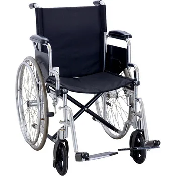 Folding wheelchair, 48 cm seat